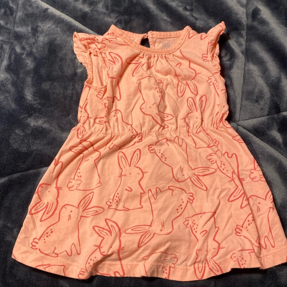 🧡 Buy 1 Get 2 Free! Pink Bunny Dress